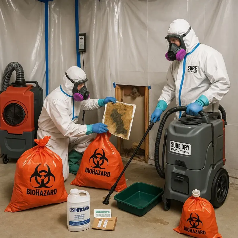 Contaminated Water Handling Protocols process in Fredericktown, OH