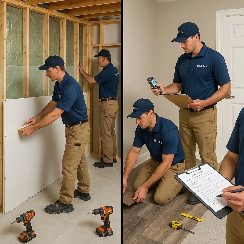 Repairs and Reconstruction process in Fredericktown, OH