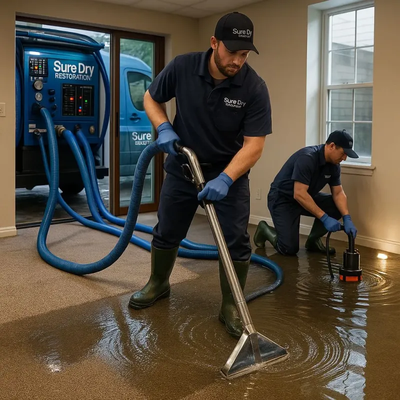 Water Extraction and Removal process in Fredericktown, OH